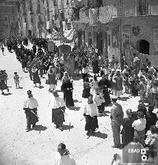 Processione del Corpus Domini in piazza Borgo