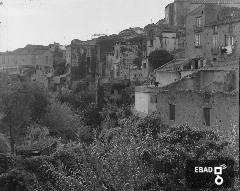 Edifici che si affacciano sul Vallone Tufara, visti da via Paparone
