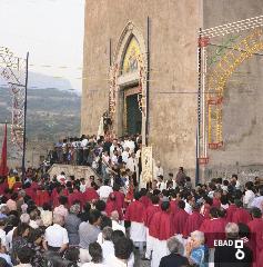 Chiesa di San Francesco inizio processione Madonna del Carmine