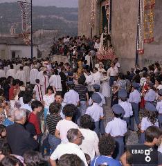 Chiesa di San Francesco inizio processione Madonna del Carmine