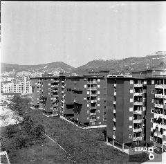 Vista dei palazzi della zona 167