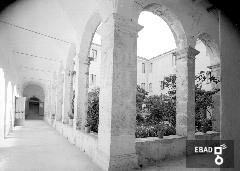 Chiostro del convento dei cappuccini annesso alla badia