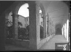 Chiostro del Convento dei Cappuccini annesso alla badia