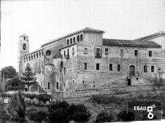 Badia di San Pietro alli Marmi; si nota l'avvenuta demolizione della scala esterna di accesso al chiostro