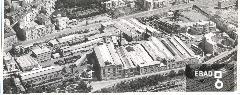 Vista aerea della fabbrica macchine "Sant'Andrea" 