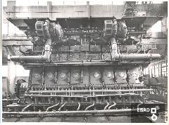 Motore CRDA - SULZER RSAD 76  costruito dalla Fabbrica Macchine S. Andrea 
