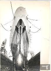 Prua della nave "Leonardo da Vinci" 