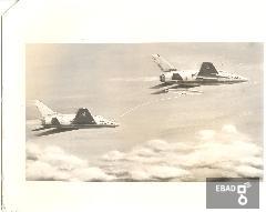 Disegno di un rifornimento tra due F-100 