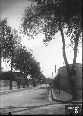 Via E.Perito e sullo sfondo la stazione, anni 30