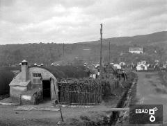 Campo baraccati in zona San Giovanni, anni 50