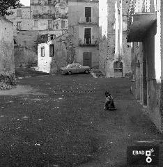 Zona tra I e II Rua (oggi Largo Potifredo) alle spalle della chiesa di  San Nicola