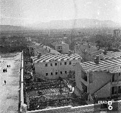 Piazza Borgo e case popolari Unrra Casas