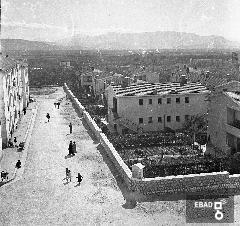 Piazza Borgo e case popolari Unrra Casas